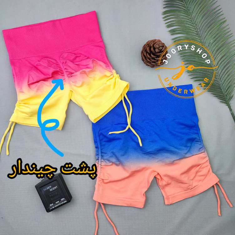 شورتک ورزشی آمبره گتردار شورتک سیملس پشت چیندار (جوری شاپ)